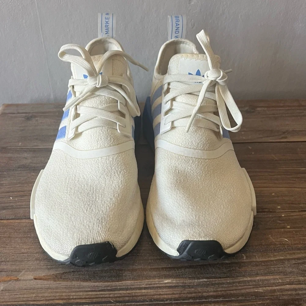 Adidas NMD_1 White and Blue Shoes Size 10 Women’s